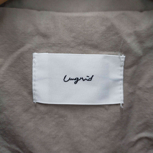 アングリッド Ungrid オーバーサイズステンカラーコート レディース S