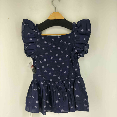 フレイアイディー FRAY I.D 24SS フリルスリーブシャーリングブラウス レディース FREE
