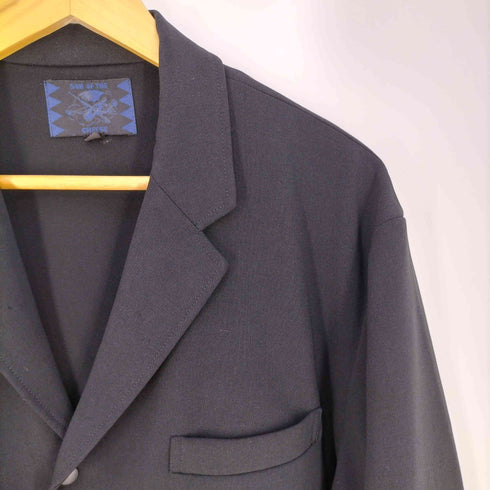 サノバチーズ SON OF THE CHEESE LOOSE JACKET スナップボタン 開襟シャツジャケット メンズ JPN:L