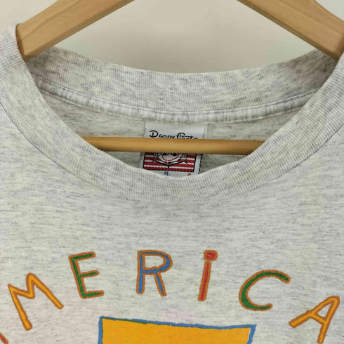 Danny First USA製 BASKETBALL PRO 大判プリント S/S Tシャツ メンズ import:XL