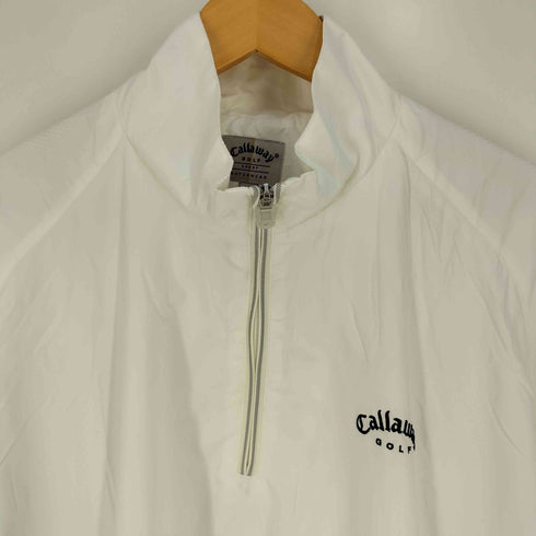 キャロウェイ Callaway GOLF 裏地メッシュ ナイロン ハーフジッププルオーバーシャツ メンズ LL