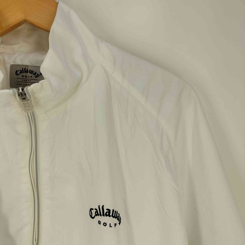 キャロウェイ Callaway GOLF 裏地メッシュ ナイロン ハーフジッププルオーバーシャツ メンズ LL