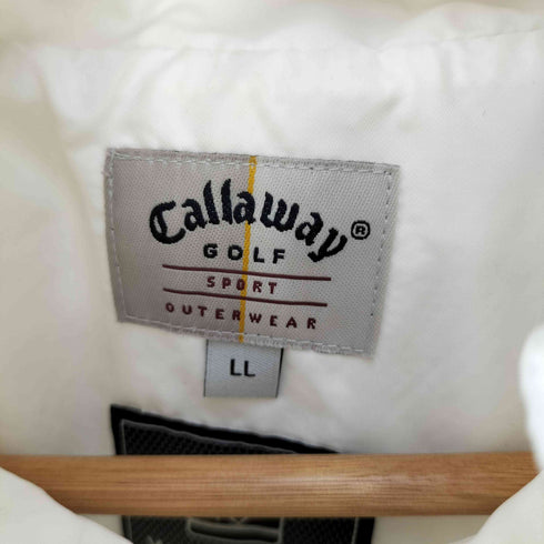 キャロウェイ Callaway GOLF 裏地メッシュ ナイロン ハーフジッププルオーバーシャツ メンズ LL
