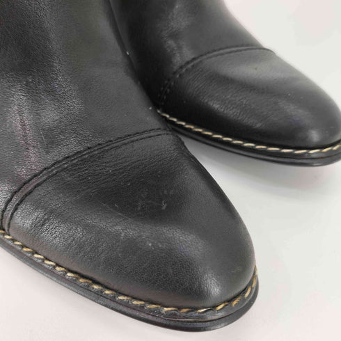 セブントゥエルブサーティ VII XII XXX SEVEN TWELVE THIRTY バックベルトデザイン ニーハイブーツ レディース JPN:36