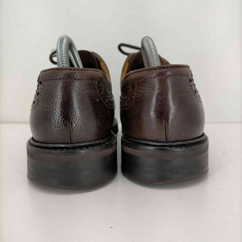ブルックスブラザーズ BROOKS BROTHERS PEAL&CO MADE IN ENGLAND 外羽根ウィングチップシューズ メンズ UK:7.5 7 1/2 E