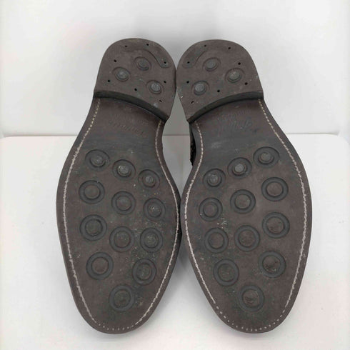 ブルックスブラザーズ BROOKS BROTHERS PEAL&CO MADE IN ENGLAND 外羽根ウィングチップシューズ メンズ UK:7.5 7 1/2 E