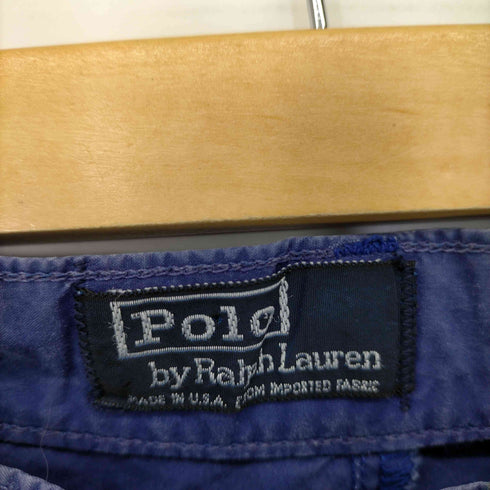 ポロバイラルフローレン Polo by RALPH LAUREN 80S~90S MADE IN USA 2タックコットンチノショーツ メンズ 35