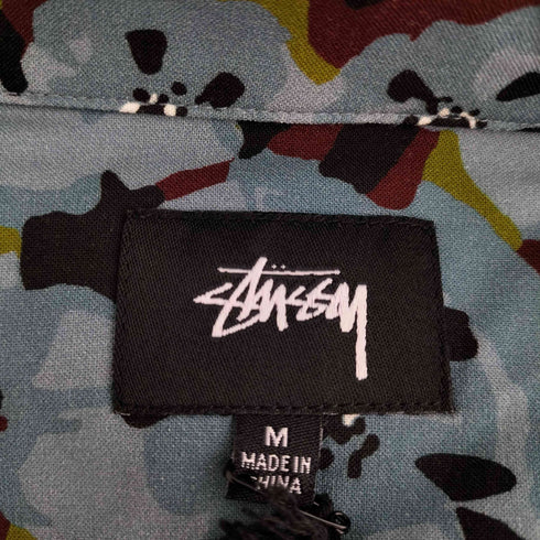 ステューシー Stussy 花柄レーヨン S/S シャツ メンズ import:M