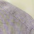 ブリオーニ BRIONI B/D ショートスリーブストライプリネンシャツ メンズ