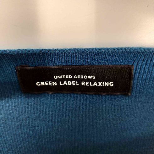 グリーンレーベルリラクシング GREEN LABEL RELAXING スクエアネック ニット レディース