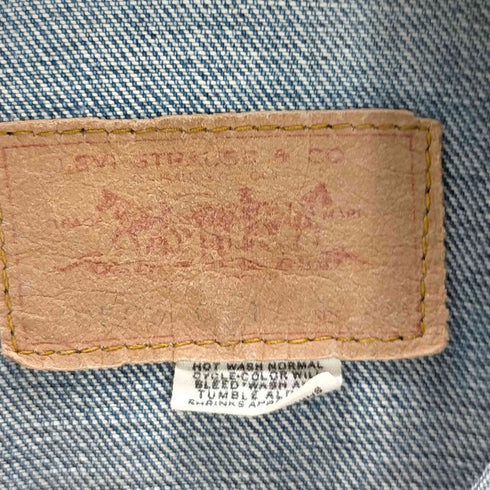リーバイス Levis USA製 70505-0217 ボタン裏529 デニム トラッカージャケット スモールe メンズ