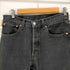 リーバイス Levis 90s 501-0660 USA製 後染めブラック ボタンフライ メンズ W31 L30