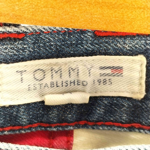 トミー TOMMY ヒップデザイン ストレート デニム パンツ メンズ JPN:M