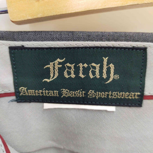 ファーラー FARAH センタープレスストレートスラックス メンズ