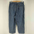 ポータークラシック PORTER CLASSIC HAWAIIAN DENIM チェック イージーパンツ メンズ JPN:3