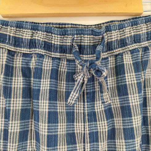 ポータークラシック PORTER CLASSIC HAWAIIAN DENIM チェック イージーパンツ メンズ JPN:3