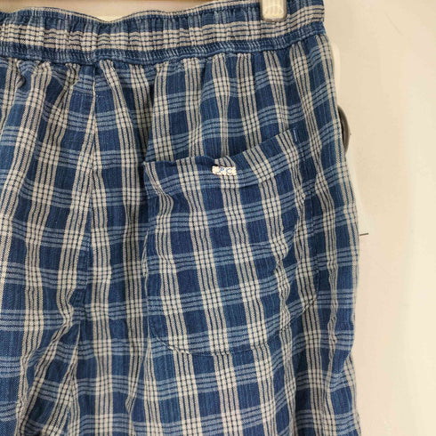 ポータークラシック PORTER CLASSIC HAWAIIAN DENIM チェック イージーパンツ メンズ JPN:3