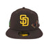 ニューエラ NEW ERA 59FIFTY Butterfly Garden Cap バタフライ ガーデン キャップ MLB チームロゴ刺繍 6パネルキャップ メンズ 7 1/2