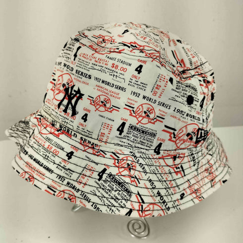 ニューエラ NEW ERA COOPERSTOWN 総柄 バケットハット メンズ