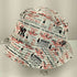 ニューエラ NEW ERA COOPERSTOWN 総柄 バケットハット メンズ