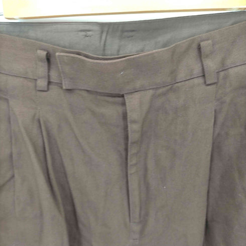 フーフー FOUFOU two tuck wide slacks ツータックワイドスラックス メンズ JPN:1