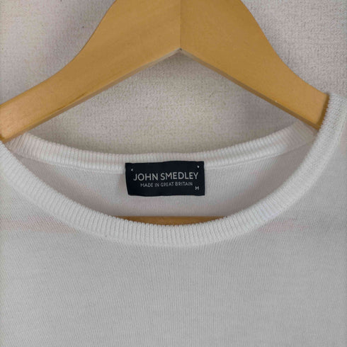 ジョンスメドレー JOHN SMEDLEY イギリス製 ボーダー 薄手 ニット メンズ import:M