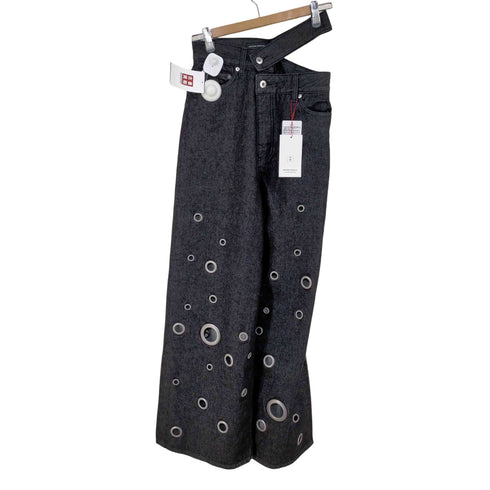 メゾンスペシャル MAISON SPECIAL Eyelet Denim Pants レディース JPN:38