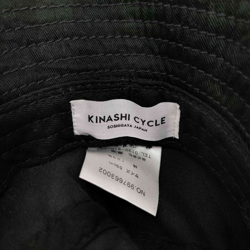 キナシサイクル 木梨サイクル KINASHI CYCLE チェック バケットハット メンズ
