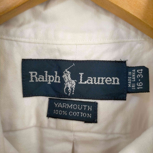 ラルフローレン RALPH LAUREN YARMOUTH ポニー刺繍 BDシャツ メンズ 16-34