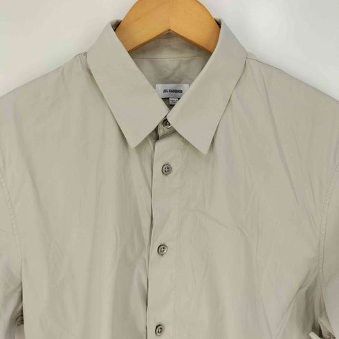 ジルサンダー JIL SANDER イタリア製 コットンナイロン レギュラーカラーシャツ メンズ 41/16