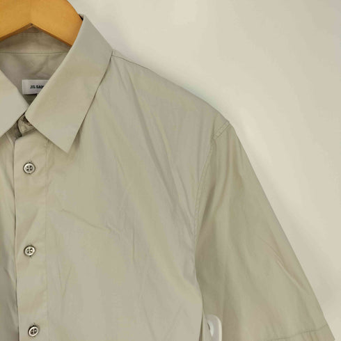 ジルサンダー JIL SANDER イタリア製 コットンナイロン レギュラーカラーシャツ メンズ 41/16