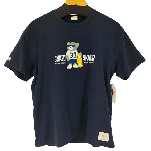 SPOTTI フロント刺繍 S/S Tシャツ クマ メンズ JPN:L