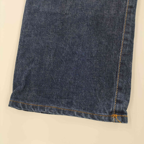 アコースティック acoustic ストレート シルエット セルヴィッジ仕様 ボタンフライ デニム パンツ メンズ US:28-29