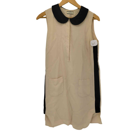 バイマレーヌバーガー BY MALENE BIRGER 丸襟 レーヨン ノースリーブワンピース レディース 34