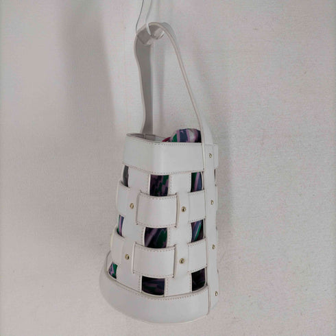 クラウディ CLOUDY Fake Leather Mesh Tube Bag レディース
