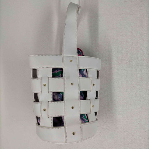 クラウディ CLOUDY Fake Leather Mesh Tube Bag レディース