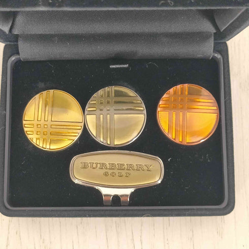 バーバリーゴルフ BURBERRY GOLF マーカー ハットクリップセット メンズ