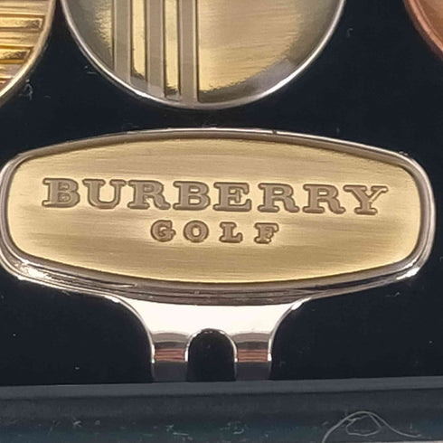 バーバリーゴルフ BURBERRY GOLF マーカー ハットクリップセット メンズ