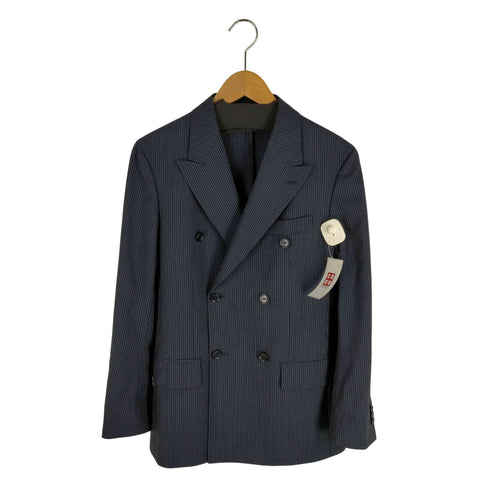 ユナイテッドアローズグリーンレーベルリラクシング UNITED ARROWS green label relaxing ピンストライプ 6B RG PKD スーツジャケット メンズ JPN:42