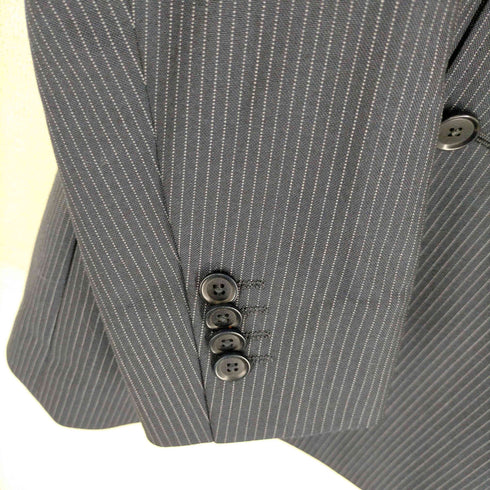ユナイテッドアローズグリーンレーベルリラクシング UNITED ARROWS green label relaxing ピンストライプ 6B RG PKD スーツジャケット メンズ JPN:42