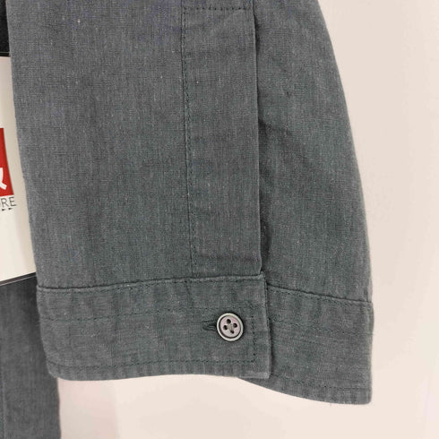 ユナイテッドアローズグリーンレーベルリラクシング UNITED ARROWS green label relaxing OLT CSM イージーリネン ボタンダウン 7分袖 シャツ メンズ JPN:S