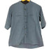 ユナイテッドアローズグリーンレーベルリラクシング UNITED ARROWS green label relaxing ノーカラー S/S シャツ メンズ JPN:S