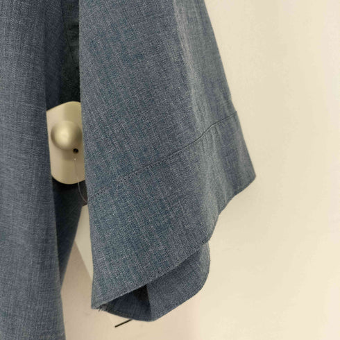 ユナイテッドアローズグリーンレーベルリラクシング UNITED ARROWS green label relaxing ノーカラー S/S シャツ メンズ JPN:S
