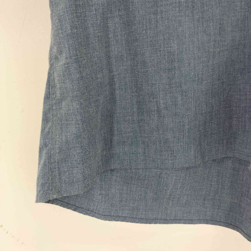 ユナイテッドアローズグリーンレーベルリラクシング UNITED ARROWS green label relaxing ノーカラー S/S シャツ メンズ JPN:S