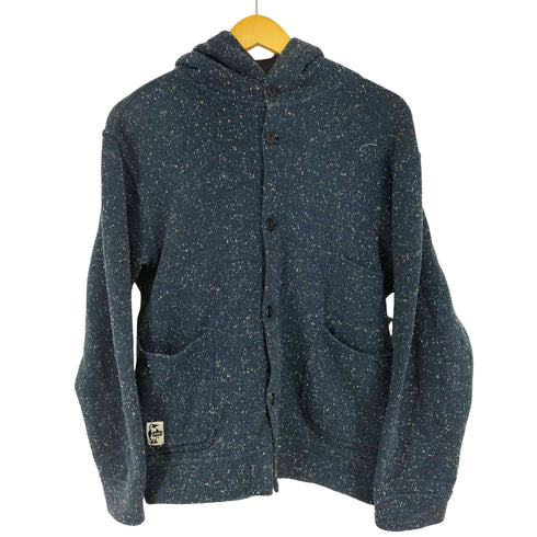 チャムス CHUMS ネップ加工ウールカーディガン メンズ import:M