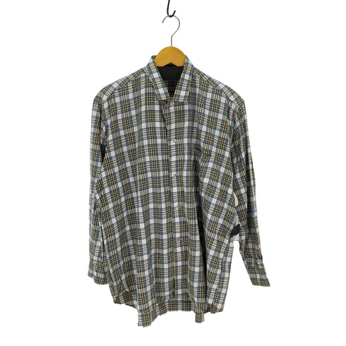コムデギャルソンオム COMME des GARCONS HOMME 田中期 田中オム チェックシャツ 長袖 ワンポケット メンズ