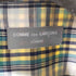 コムデギャルソンオム COMME des GARCONS HOMME 田中期 田中オム チェックシャツ 長袖 ワンポケット メンズ