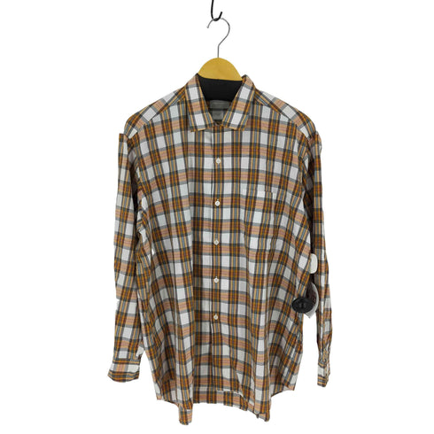 コムデギャルソンオム COMME des GARCONS HOMME 田中期 田中オム チェックシャツ 長袖 ワンポケット メンズ