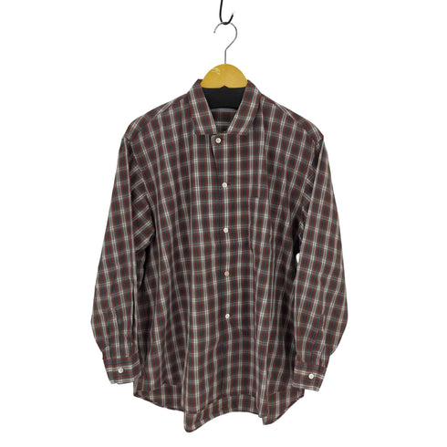 コムデギャルソンオム COMME des GARCONS HOMME 田中期 田中オム チェックシャツ 長袖 ワンポケット メンズ