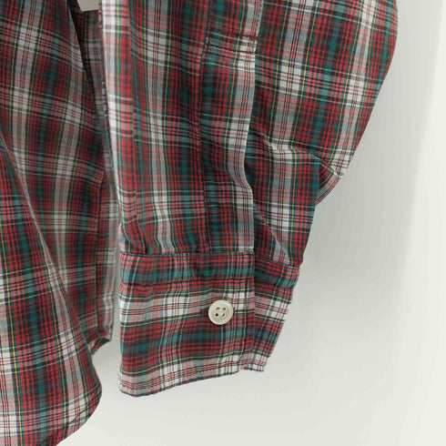 コムデギャルソンオム COMME des GARCONS HOMME 田中期 田中オム チェックシャツ 長袖 ワンポケット メンズ
